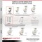 Service Caster 4 Inch Kingpinless Nylon Wheel Caster Brakes 2 Rigid, 2PK SCC-KP30S420-NYR-SLB-2-R-2 - alternate 3